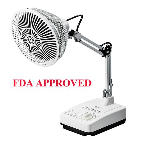 2025 New Far Infrared Mineral Heat Lamp Therapy Light - Desktop Model TDP-124D FDA Approved