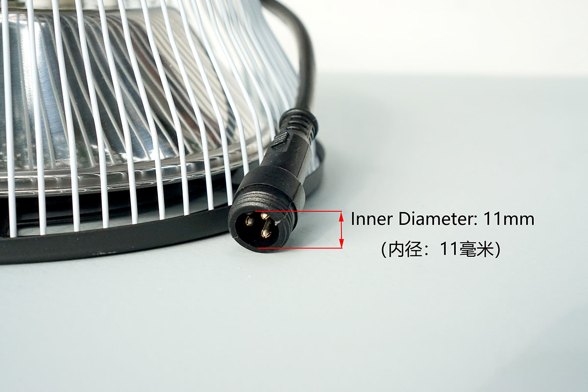 Supply TDP Lamp Head replacement 7.8" diameter Fit for Most Floor Stan