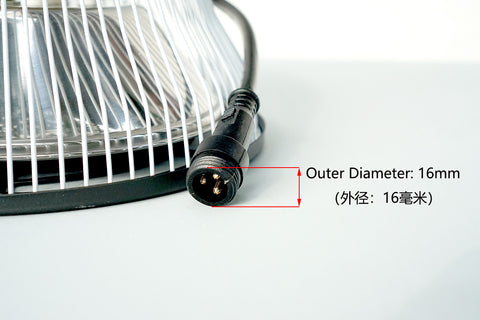 Non-red Light TDP Far Infrared Therapy Light - Replacement Lamp Head for Desktop 124D US FDA Approved