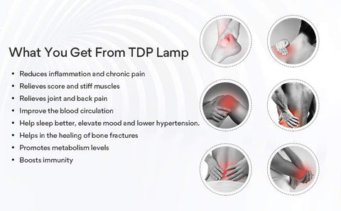 Bashan Brand Standing Model TDP-166F Far Infrared Mineral Heat Lamp FDA Approved