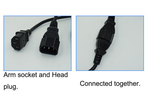 Replaceable TDP Infrared Lamp Head Non-red Light Type